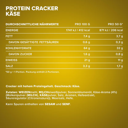 IronMaxx Protein Cracker Pizza 100g | Crunchy, Low Sugar Snack with 21% Protein | Baked & Non-Fried