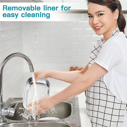 Fiambrera Eléctrica 1,5L 60W – Calentador de Comida Portátil para Coche y Casa, Hermética y Antifugas