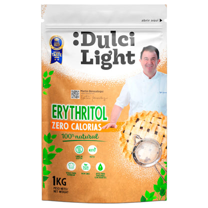 Dulcilight Eritritol 1 kg – Cero calorías, sabor natural 😋