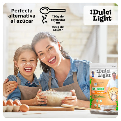 Dulcilight Eritritol 1 kg – Cero calorías, sabor natural 😋