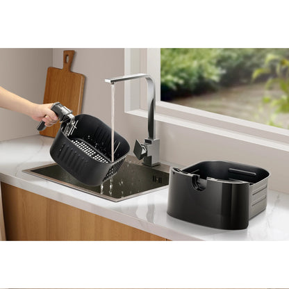 Freidora de aire Aigostar 7L sin aceite con WiFi, 1900W + pulverizador de aceite y libro de recetas