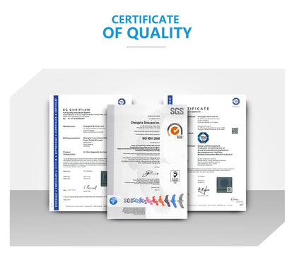 Sinocare Safe-Accu – Kit medidor de glucosa con 50/100 tiras y lancetas para control de la diabetes