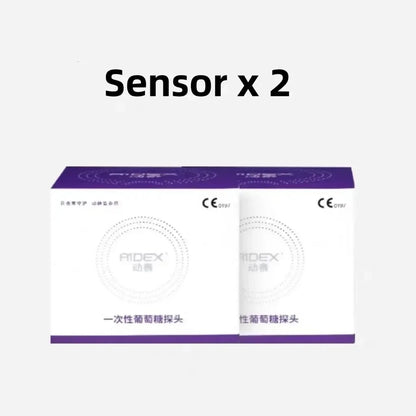 Monitoreo dinámico de glucosa en sangre CGMS 24h – Sistema remoto multilingüe sin escaneo en tiempo real