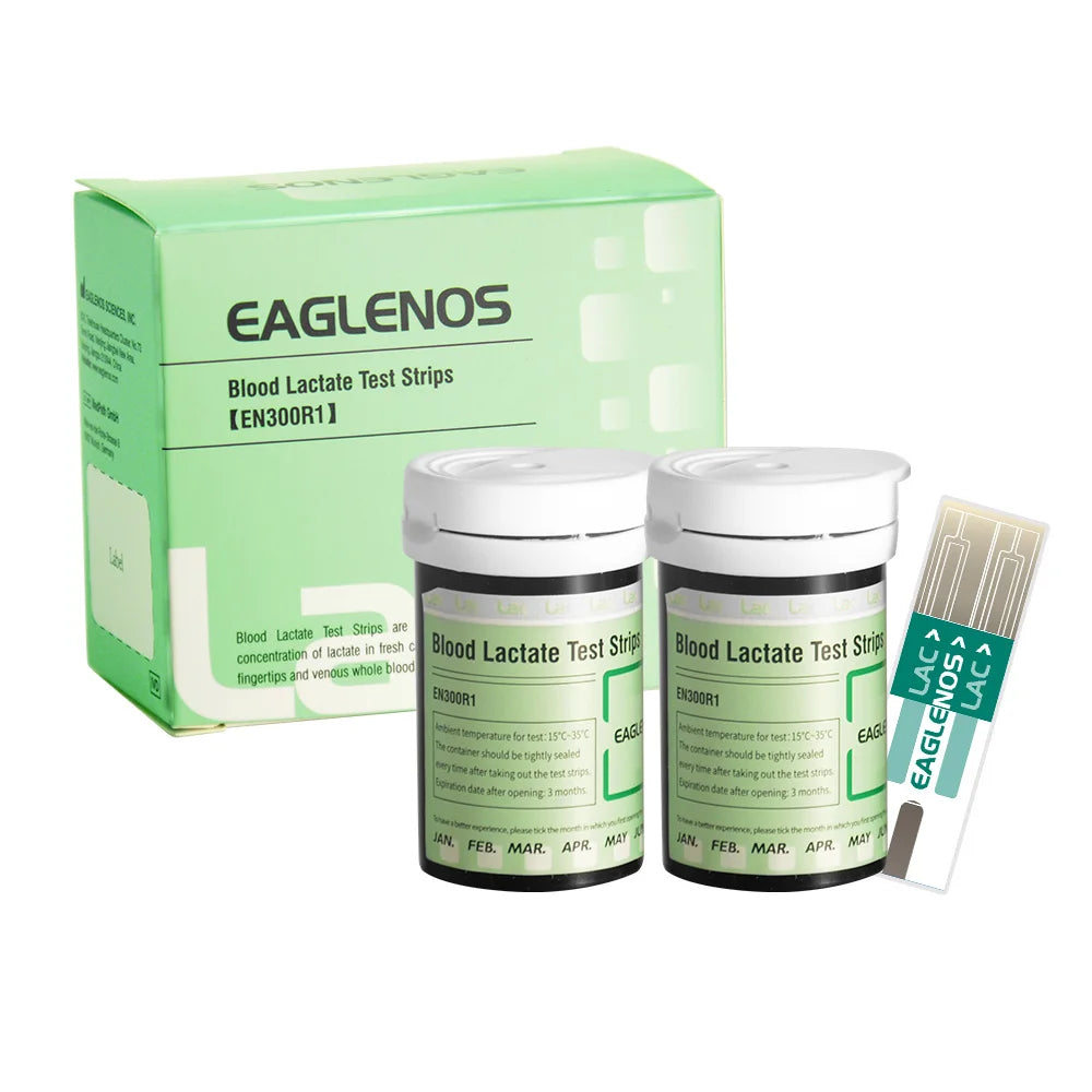 Medidor 5 en 1 EN601: lactato, cetonas, glucosa, ácido úrico y colesterol total