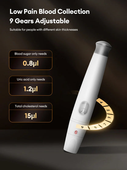 Cofoe Medidor 3 en 1 – Monitor de Glucosa, Ácido Úrico y Colesterol con Precisión Médica