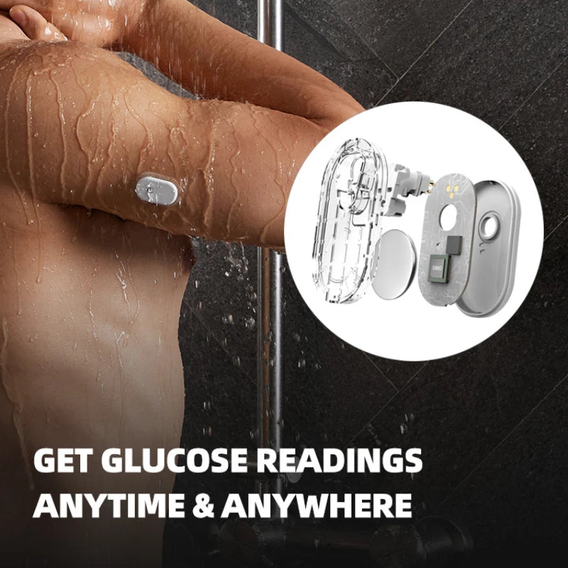 Monitor Continuo de Glucosa Sibionics CGM con Bluetooth – Sensor de Azúcar en Sangre Libre