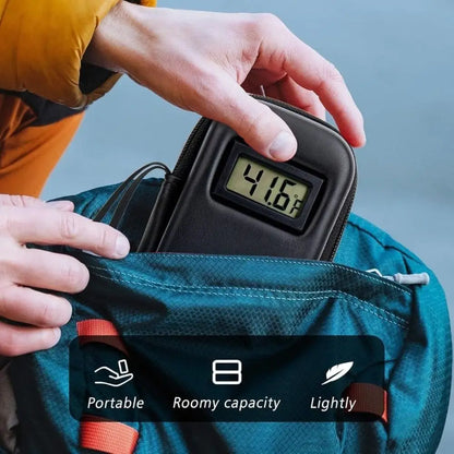 Estuche nevera para insulina con termómetro – Bolso organizador impermeable para viaje