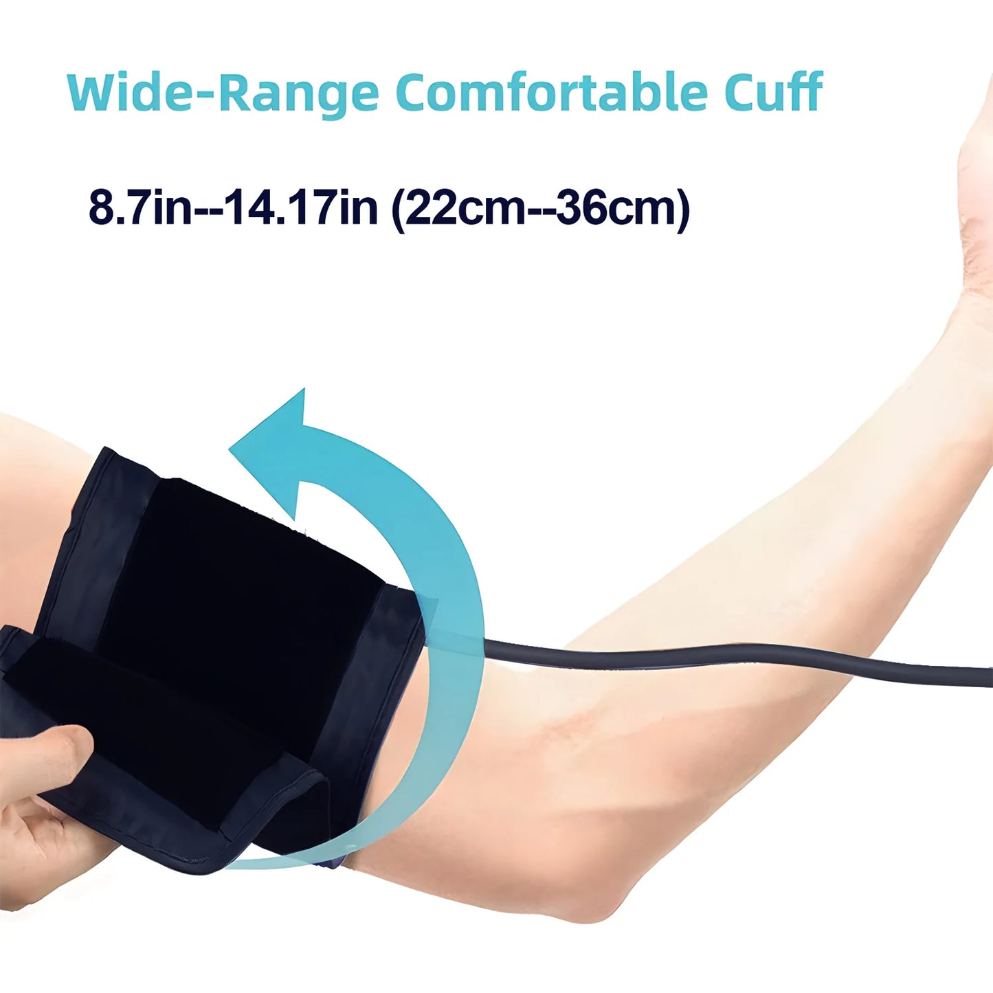 Tensiómetro digital de brazo – Monitor automático de presión arterial y pulso