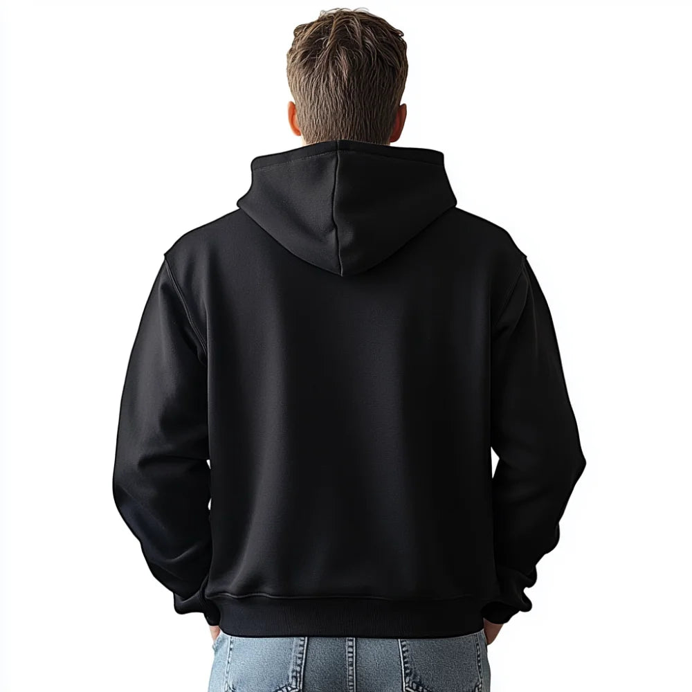 Sudadera “Type Two Diabetes Fighter” – Guerrero T2D con latido gráfico para hombre talla grande