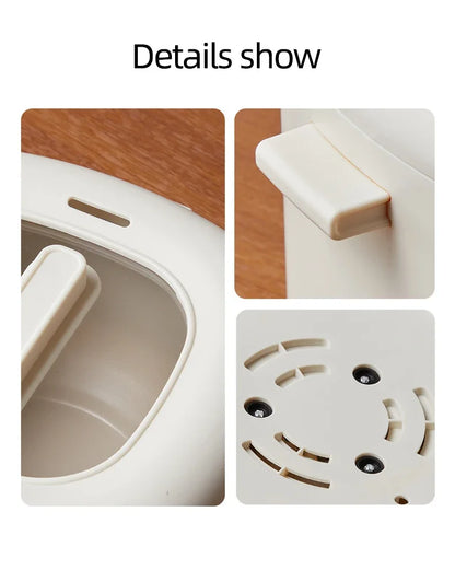 Olla Arrocera Eléctrica 2,4L  – Multicooker Compacto para 1–2 Personas, Antiadherente y 220V