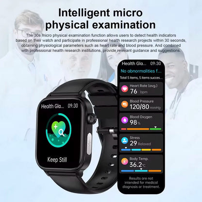 El reloj que lo revisa TODO: smartwatch salud 24/7 con lípidos, ácido úrico y ECG 🧠⌚
