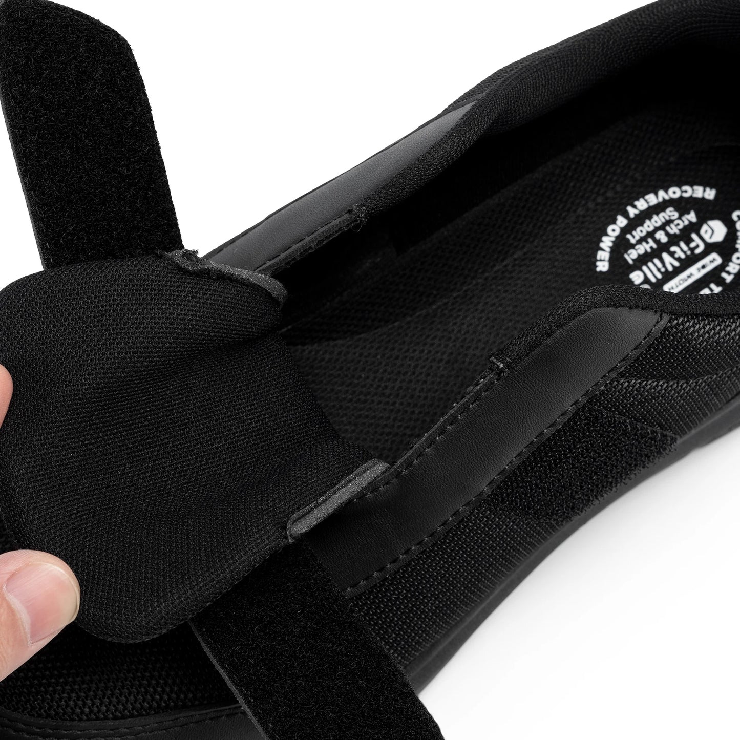 Zapatillas FitVille para diabéticos hombre – Extra anchas, pies hinchados y neuropatía, ligeras para caminar