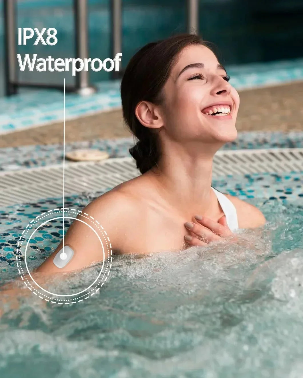 Monitoreo dinámico de glucosa en sangre CGMS 24h – Sistema remoto multilingüe sin escaneo en tiempo real