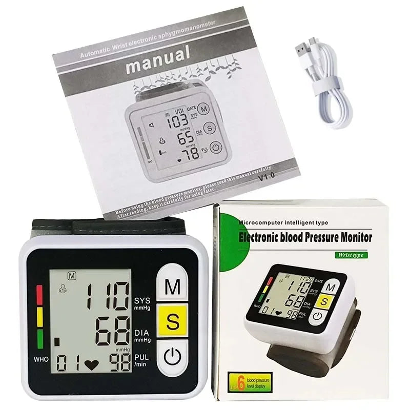 Tu mini centro de salud en casa: termómetro de frente + tensiómetro de muñeca + oxímetro 💓🌡️