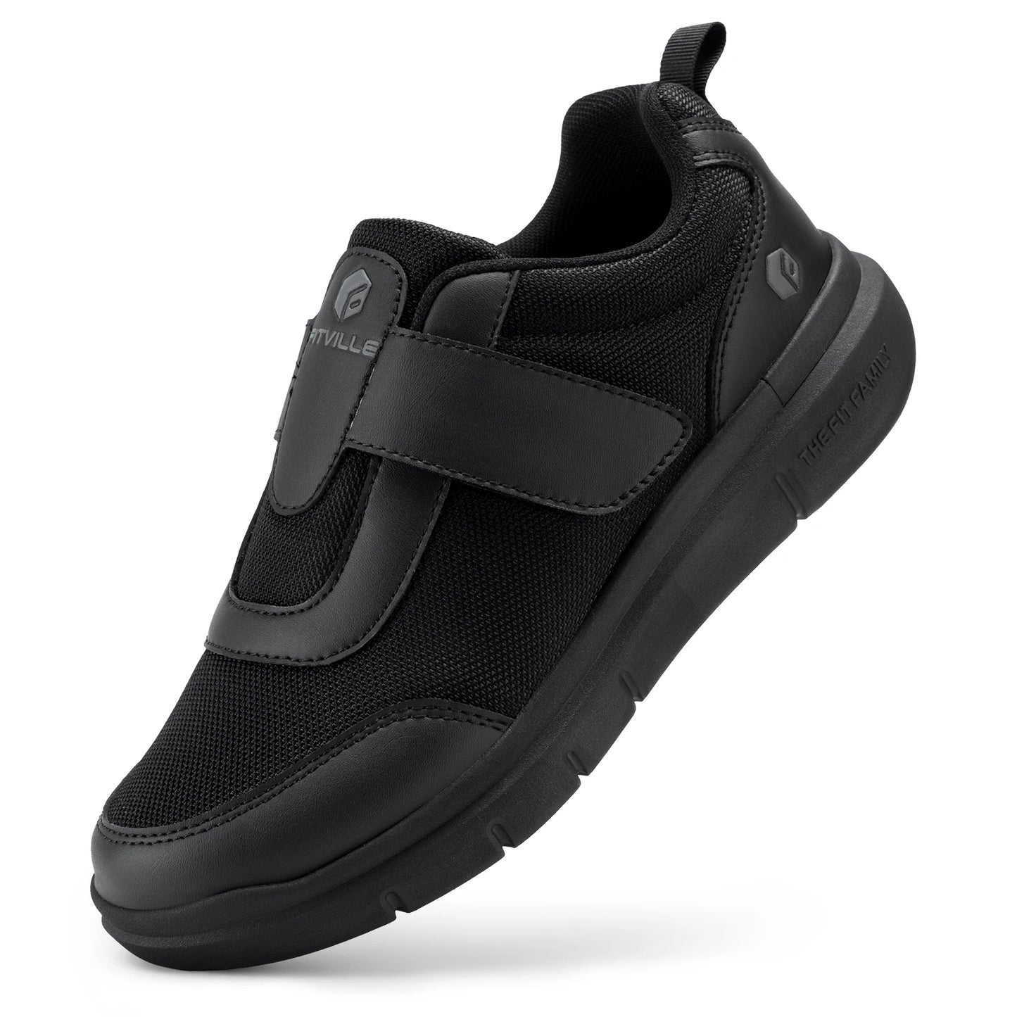 Zapatillas FitVille para diabéticos hombre – Extra anchas, pies hinchados y neuropatía, ligeras para caminar