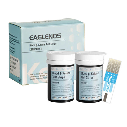 Medidor 5 en 1 EN601: lactato, cetonas, glucosa, ácido úrico y colesterol total