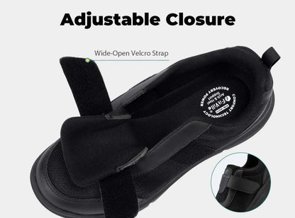 Zapatillas FitVille para diabéticos hombre – Extra anchas, pies hinchados y neuropatía, ligeras para caminar