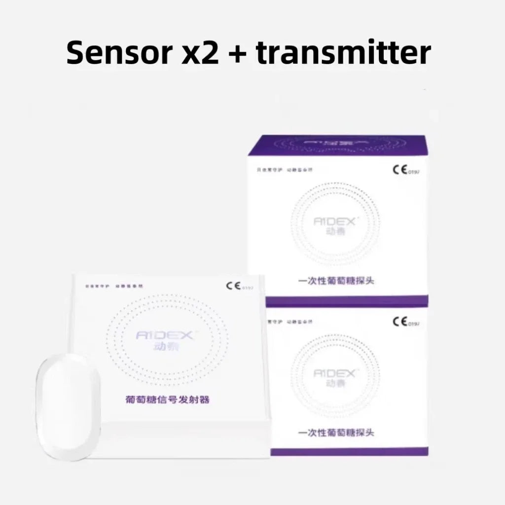 Monitoreo dinámico de glucosa en sangre CGMS 24h – Sistema remoto multilingüe sin escaneo en tiempo real